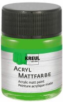 KREUL Acryl Mattfarbe Hellgrün 50 ml