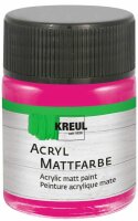 KREUL Acryl Mattfarbe Pink 50 ml