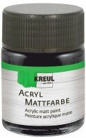 KREUL Acryl Mattfarbe Schwarz 50 ml