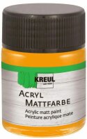 KREUL Acryl Mattfarbe Goldgelb 50 ml