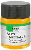 KREUL Acryl Mattfarbe Goldgelb 50 ml