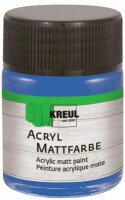 KREUL Acryl Mattfarbe Enzianblau 50 ml