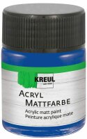 KREUL Acryl Mattfarbe Kobaltblau 50 ml