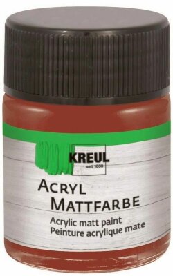 KREUL Acryl Mattfarbe Rehbraun 50 ml