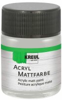 KREUL Acryl Mattfarbe Silber 50 ml