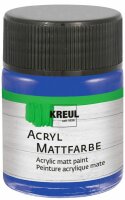 KREUL Acryl Mattfarbe Blau 50 ml