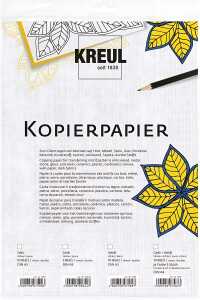 KREUL Kopierpapier 10 Blatt Weiß 30 x 42 cm