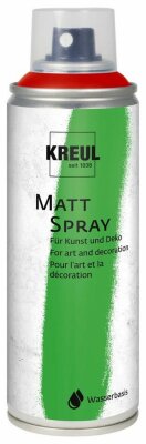 KREUL Matt Spray Dunkelrot 200 ml