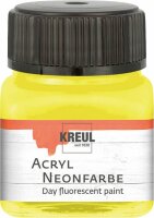 KREUL Acryl Neonfarbe Neongelb 20 ml