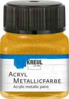 KREUL Acryl Metallicfarbe Gold 20 ml