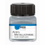 KREUL Acryl Metallicfarbe Silber 20 ml