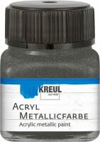 KREUL Acryl Metallicfarbe Anthrazit 20 ml