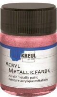 KREUL Acryl Metallicfarbe Rosa 50 ml