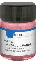 KREUL Acryl Metallicfarbe Rosa 50 ml