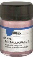 KREUL Acryl Metallicfarbe Roségold 50 ml