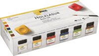 KREUL Holzlasur Basis Set 6 x 20 ml