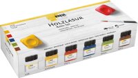 KREUL Holzlasur Basis Set 6 x 20 ml