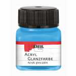 KREUL Acryl Glanzfarbe Himmelblau 20 ml