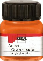 KREUL Acryl Glanzfarbe Orange 20 ml