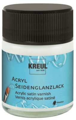 KREUL Acryl Seidenglanzlack auf Wasserbasis 50 ml