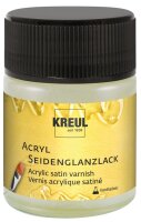 KREUL Acryl Seidenglanzlack auf Kunstharzbasis 50 ml