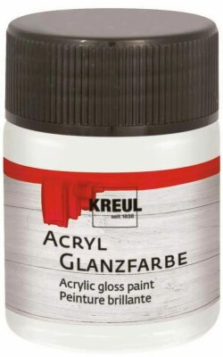 KREUL Acryl Glanzfarbe Weiß 50 ml