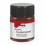 KREUL Acryl Glanzfarbe Dunkelbraun 50 ml