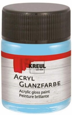 KREUL Acryl Glanzfarbe Hellblau 50 ml