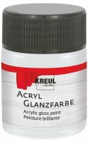 KREUL Acryl Glanzfarbe Hellgrau 50 ml