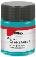 KREUL Acryl Glanzfarbe Türkis 50 ml