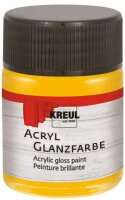 KREUL Acryl Glanzfarbe Sonnengelb 50 ml