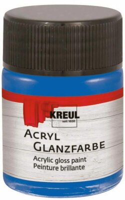 KREUL Acryl Glanzfarbe Blau 50 ml