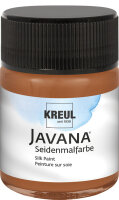 KREUL Javana Seidenmalfarbe Braun 50 ml