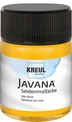 KREUL Javana Seidenmalfarbe Sonnengelb 50 ml