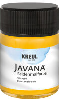 KREUL Javana Seidenmalfarbe Sonnengelb 50 ml