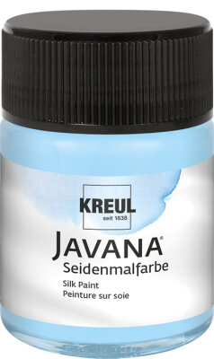 KREUL Javana Seidenmalfarbe Himmelblau 50 ml