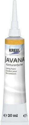 KREUL Javana Konturenfarbe Perlglanz-Effekt Gold 20 ml Tube