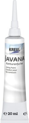 KREUL Javana Konturenfarbe Weiß 20 ml Tube