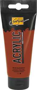 SOLO GOYA Acrylic Dunkelbraun 100 ml Tube