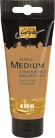 SOLO GOYA Acrylic Medium Struktur-Paste Brillant-Gold 100 ml Tube