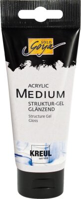 SOLO GOYA Acrylic Medium Struktur-Gel Glänzend 100 ml Tube