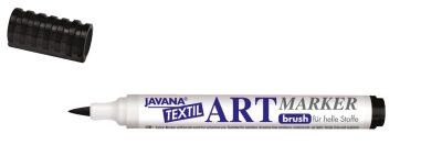 KREUL Textil Marker brush Schwarz