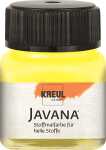 KREUL Javana Stoffmalfarbe für helle Stoffe Citron 20 ml
