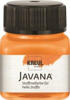 KREUL Javana Stoffmalfarbe für helle Stoffe Orange 20 ml