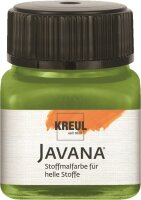 KREUL Javana Stoffmalfarbe für helle Stoffe Olivgrün 20 ml