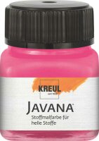 KREUL Javana Stoffmalfarbe für helle Stoffe Pink 20 ml