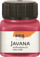 KREUL Javana Stoffmalfarbe für helle Stoffe Rubinrot 20 ml