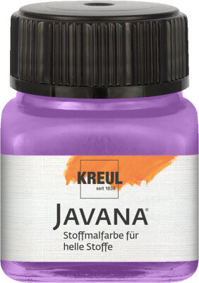 KREUL Javana Stoffmalfarbe für helle Stoffe Flieder 20 ml