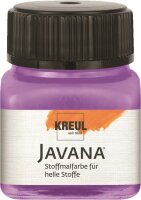 KREUL Javana Stoffmalfarbe für helle Stoffe Flieder 20 ml