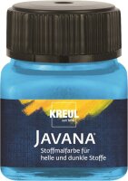 KREUL Javana Stoffmalfarbe für helle und dunkle Stoffe Hellblau 20 ml